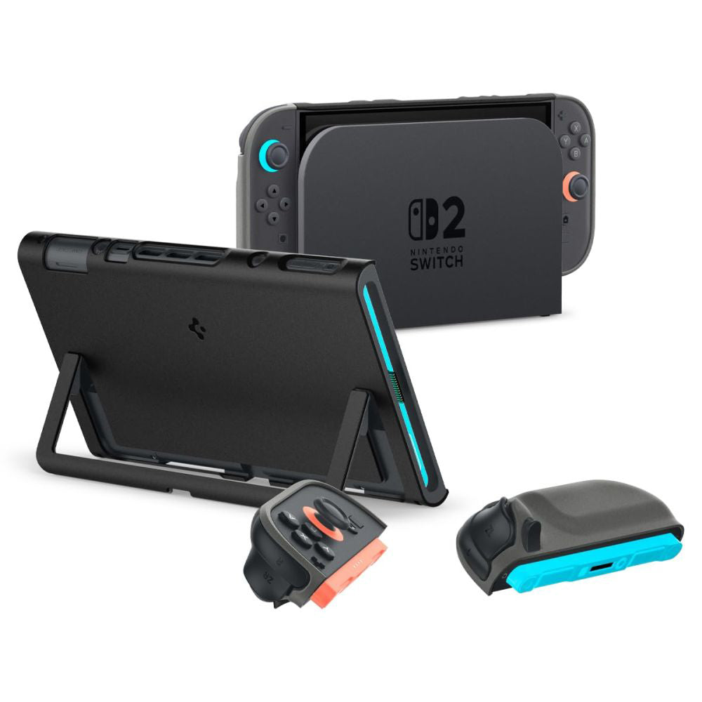 Coque de Protection Spigen Nano Pop pour Console Nintendo Switch 2, Noire ACS10206