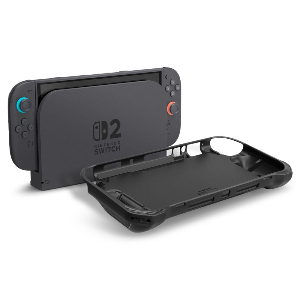 Coque de Protection Spigen Rugged Armor pour Console Nintendo Switch 2, Noire ACS09075