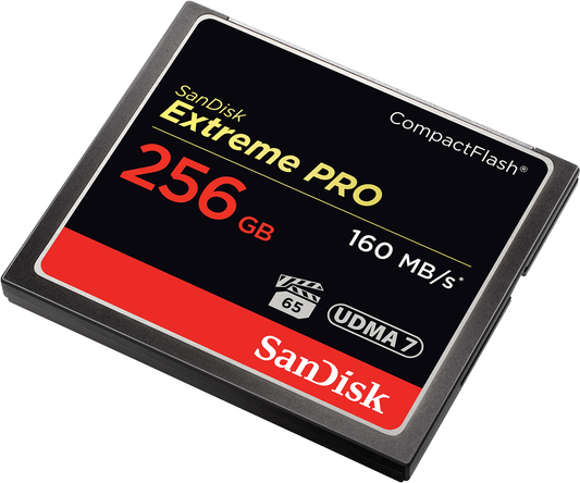 Carte mémoire CompactFlash SanDisk Extreme Pro, 256Gb, UDMA 7 SDCFXPS-256G-X46