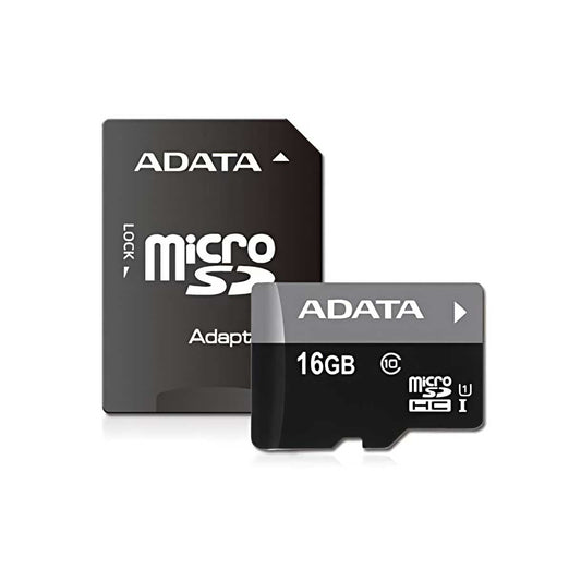 Carte mémoire microSDHC Adata Premier, 16 Go, Classe 10 / UHS-1 U1, avec adaptateur AUSDH16GUICL10-RA1 AUSDH16GUICL10-RA1 