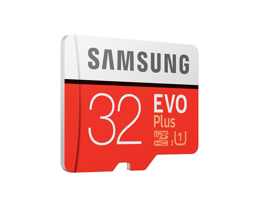 Carte mémoire microSDHC Samsung Evo Plus, 32Go, Classe 10 / UHS-1 U1, avec adaptateur MB-MC32GA/APC