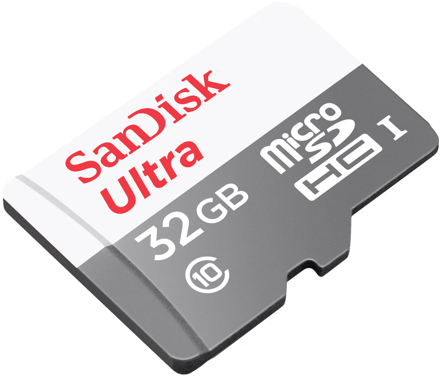 Carte mémoire microSDHC SanDisk Ultra, 32Go, Classe 10, Avec Adaptateur SDSQUNR-032G-GN3MA