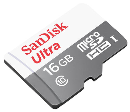 SanDisk Ultra Android carte mémoire microSDHC microSDHC, 16 Go, Classe 10 / UHS-1 U1 SDSQUNS-016G-GN3MN SDSQUNS-016G-GN3MN