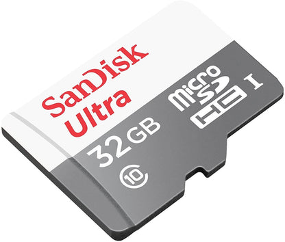 Carte mémoire microSDHC SanDisk Ultra Android, 32 Go, Classe 10 / UHS-1 U1 SDSQUNR-032G-GN3MN SDSQUNR-032G-GN3MN