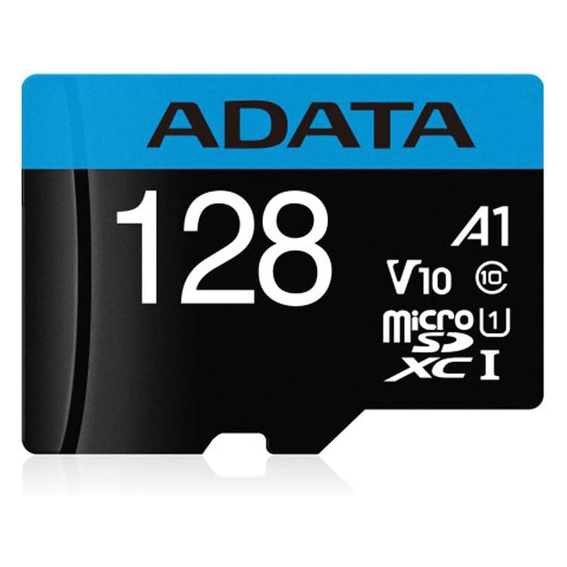 Carte mémoire microSDXC Adata Premier, 128Go, Classe 10 / UHS-1 U1, avec adaptateur AUSDX128GUICL10A1-RA1
