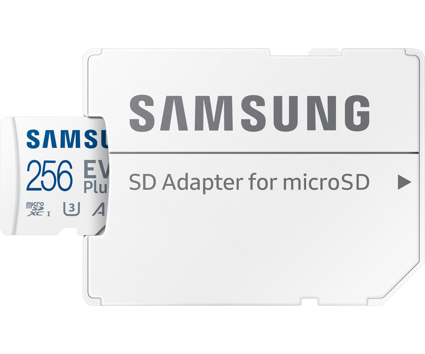 Carte mémoire Samsung Evo Plus microSDXC, 256 Go, Classe 10 / UHS-1 U3, avec adaptateur MB-MC256KA/EU MB-MC256KA/EU