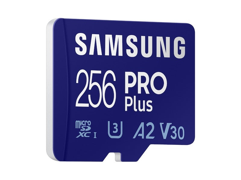 Carte mémoire microSDXC Samsung PRO Plus, 256 Go, Classe 10 / UHS-1 U3, avec adaptateur MB-MD256KA MB-MD256KA 