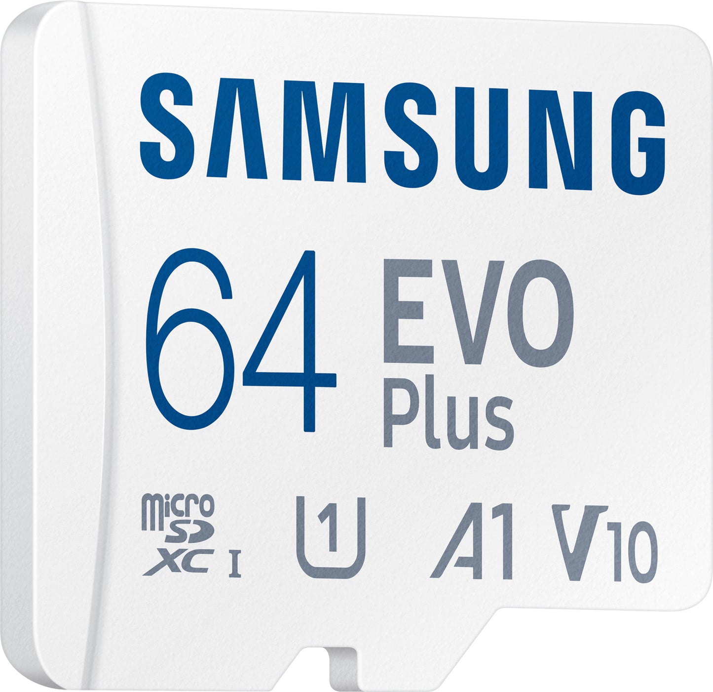 Carte mémoire microSDXC Samsung Evo Plus, 64 Go, Classe 10 / UHS-1 U1, avec adaptateur MB-MC64KA/EU MB-MC64KA/EU