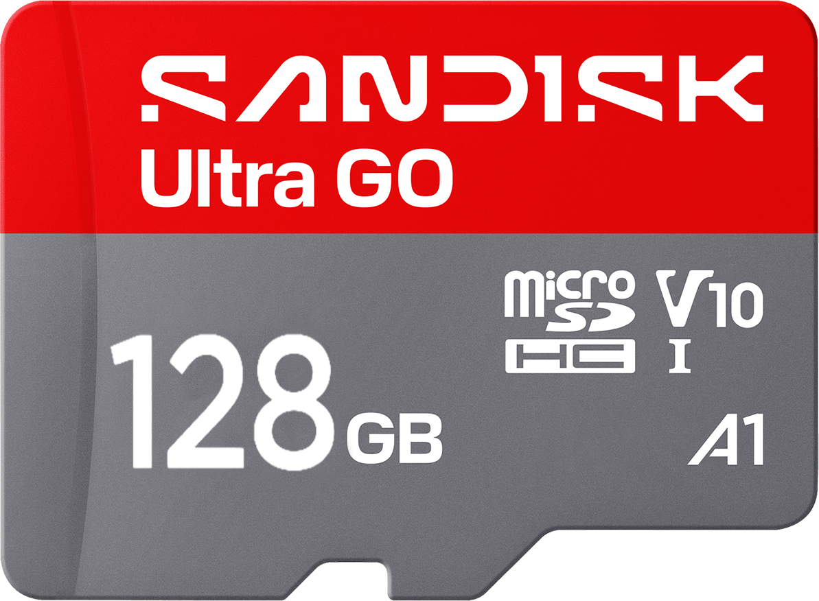 Carte Mémoire microSDXC SanDisk Ultra GO Android A1, 128Go, Classe 10 / UHS-1 U1 SDSQUGN-128G-GN6MN