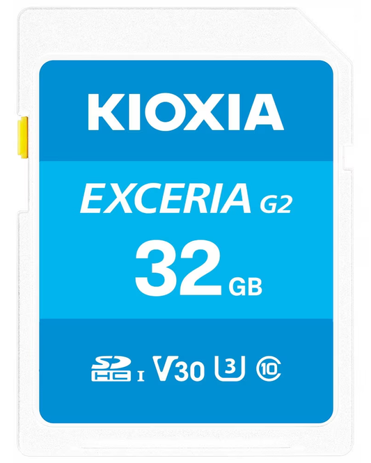 Carte mémoire SDHC KIOXIA Exceria, 32Gb, Classe 10 / UHS-1 U1