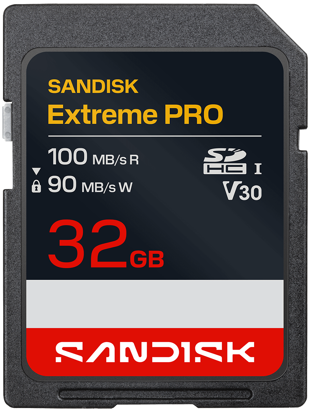 Carte mémoire SDHC SanDisk Extreme Pro, 32 Go, classe 10 / UHS-I U3 SDSDXXO-032G-GUCIN
