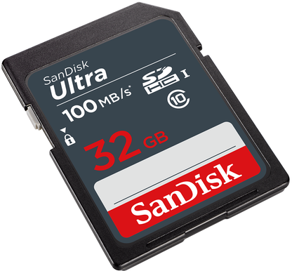 Carte mémoire SDHC SanDisk Ultra, 32Go, Classe 10 SDSDUNR-032G-GN3IN
