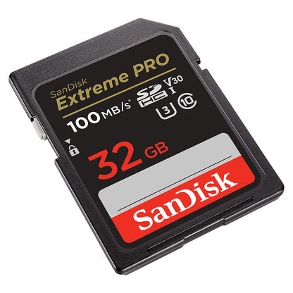 Carte Mémoire SDHC SanDisk Extreme Pro, 32Gb, Classe 10 / UHS-1 U3 SDSDXXO-032G-GN4IN