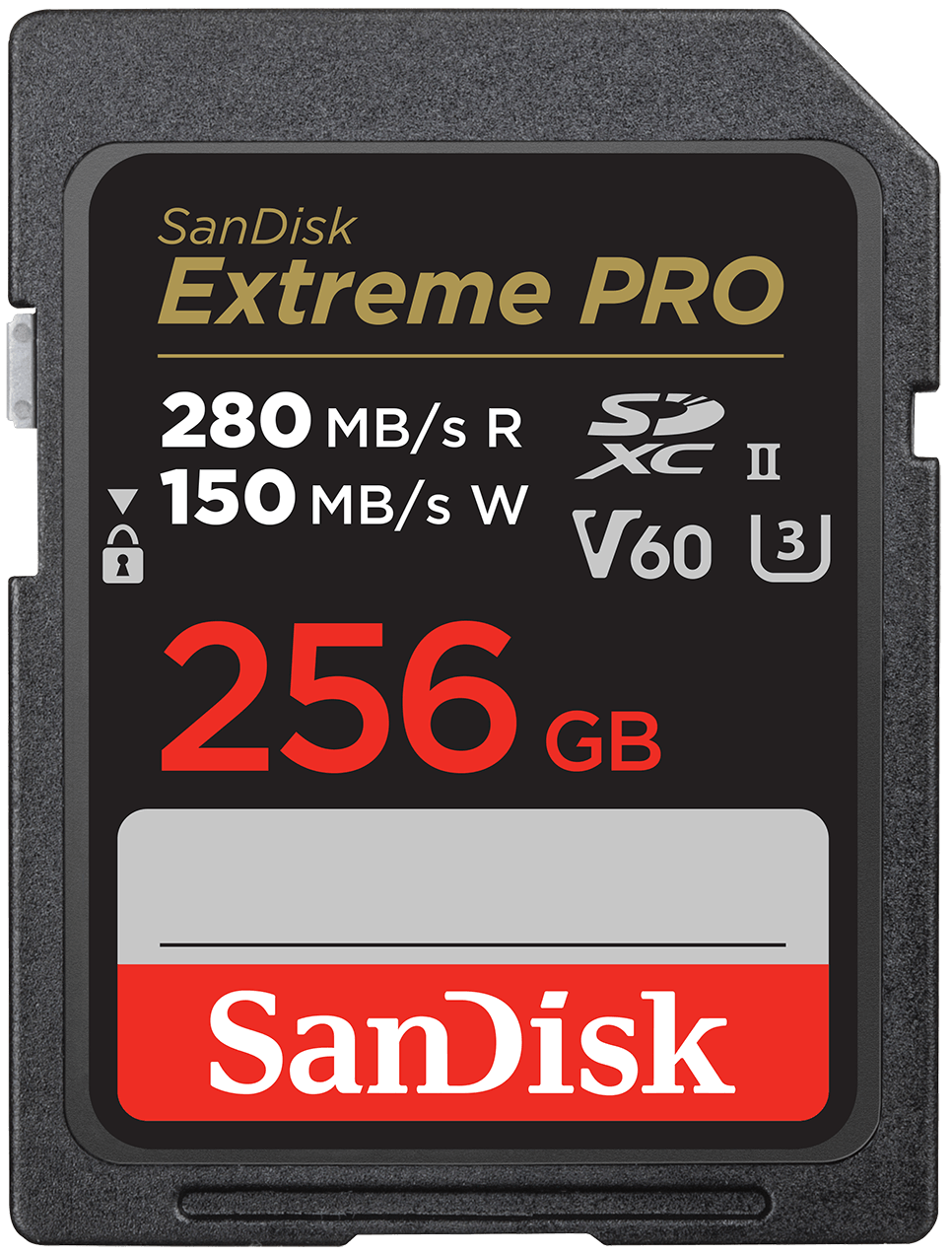 Carte Mémoire SDXC SanDisk Extreme Pro, 256Go, Classe 10 / UHS-2 U3 SDSDXEP-256G-GN4IN