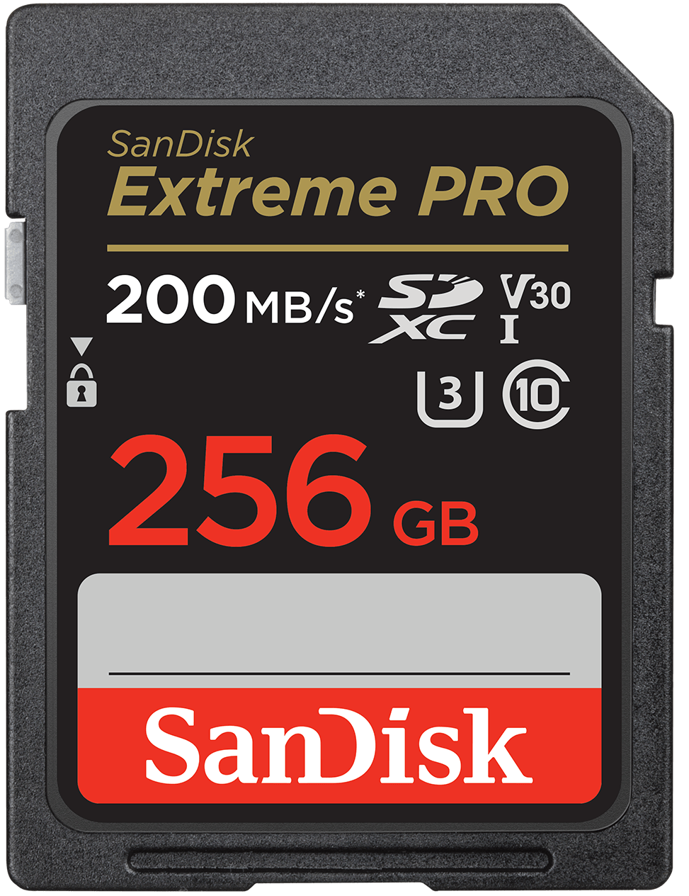 Carte Mémoire SDXC SanDisk Extreme Pro, 256Go, Classe 10 / UHS-1 U3 SDSDXXD-256G-GN4IN