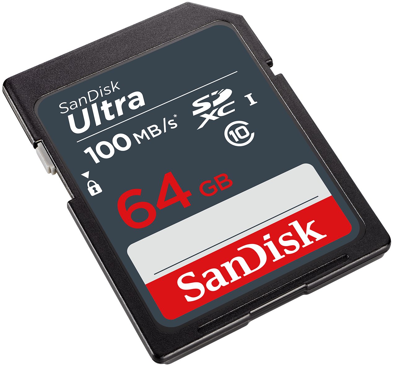 Carte mémoire SDXC SanDisk Ultra, 64Gb, Classe 10 SDSDUNR-064G-GN3IN