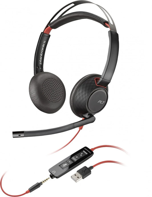 Casque Call Center USB-C HP Poly Blackwire C5220, Noir 80R97AA