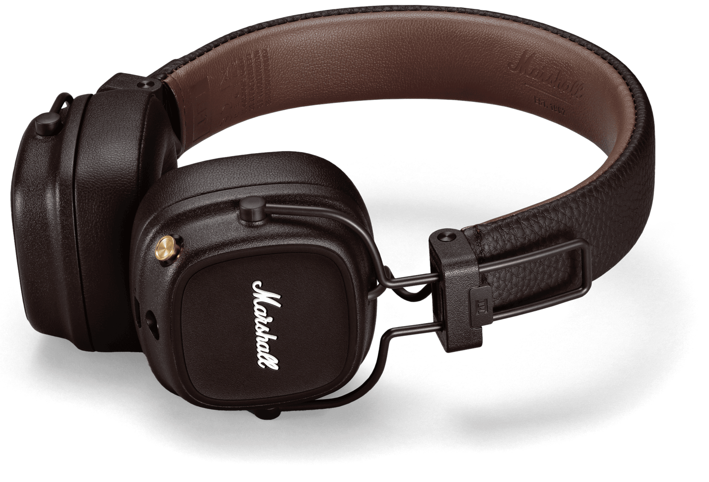Kit mains libres Bluetooth Marshall Major IV, A2DP, Marron