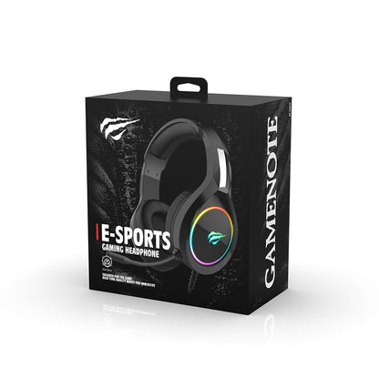 Casque Gaming 3.5mm HAVIT H2002D, 2m, Mauve