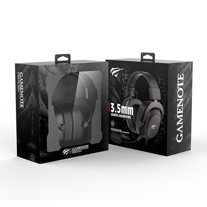 Casque Gaming 3.5mm HAVIT H2002P, 2m, Noir