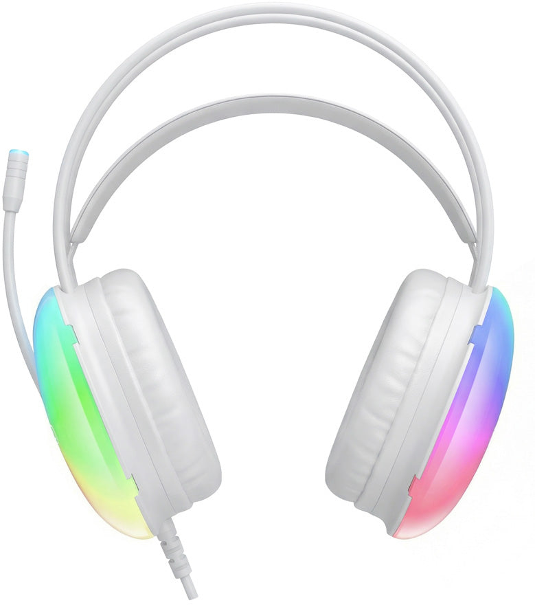 Casque Gaming 3,5 mm XO Design GE11, RGB, Blanc