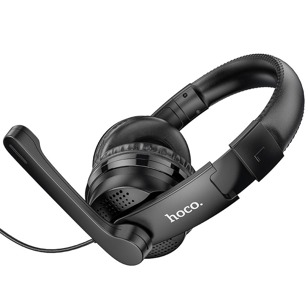Casque Gaming 3,5 mm HOCO W103, Noir