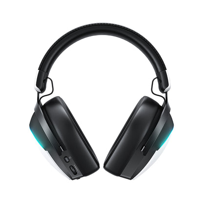 Acefast H11 Wireless Gaming Headphones, RGB, BT / Wi-Fi / Wired, White