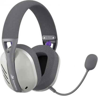 Wireless Gaming Headphones HAVIT Fuxi-H3, BT / Wi-Fi / Wired, Gray