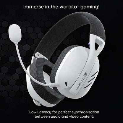 Casque Gaming Sans Fil HAVIT Fuxi-H3, Gris