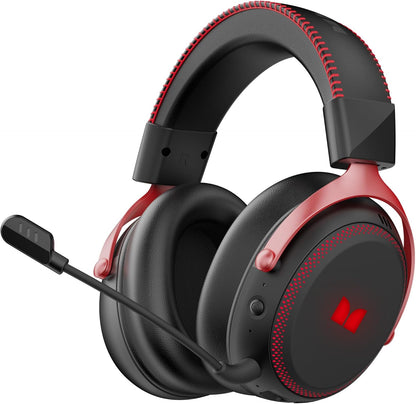 Casque Gaming Sans Fil Monster Mission 350, BT / Wi-Fi / Filaire, Noir