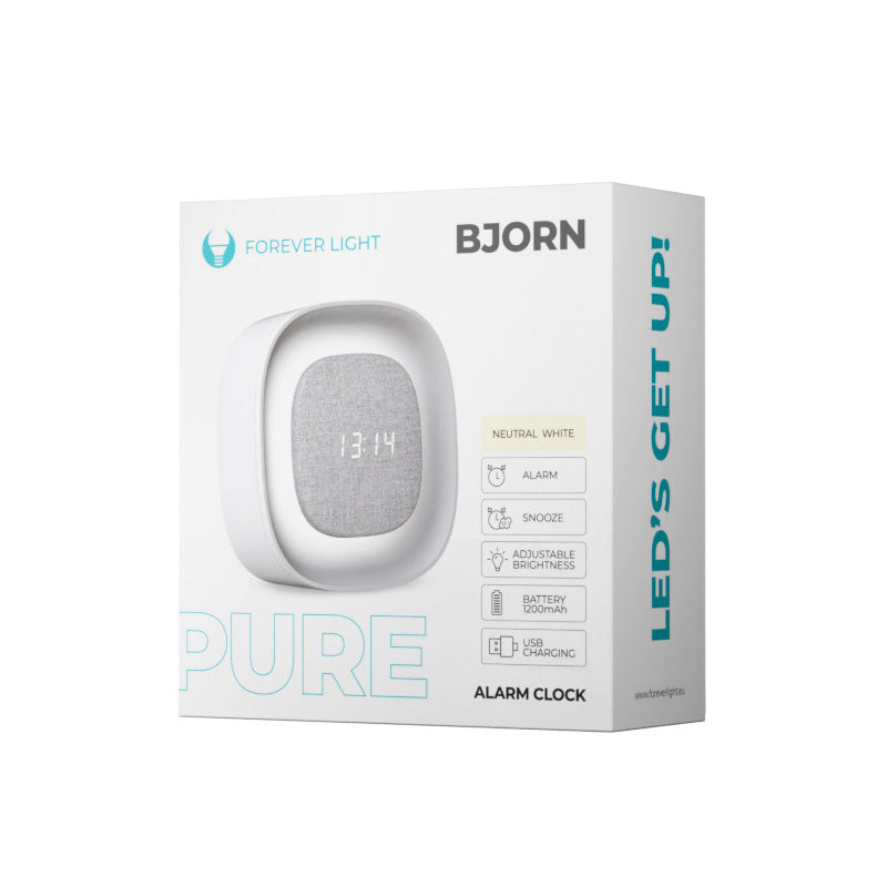 Montre Digitale Forever Pure FNL-03 Bjorn, Blanc