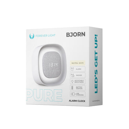 Montre Digitale Forever Pure FNL-03 Bjorn, Blanc