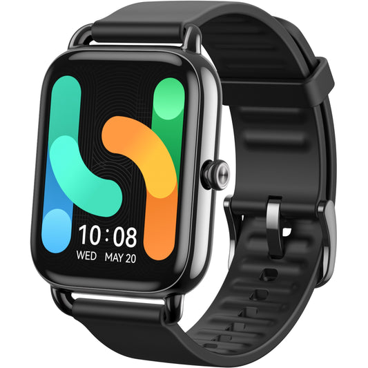 Smartwatch Haylou RS4 Plus LS11, Curea Silicon, Negru