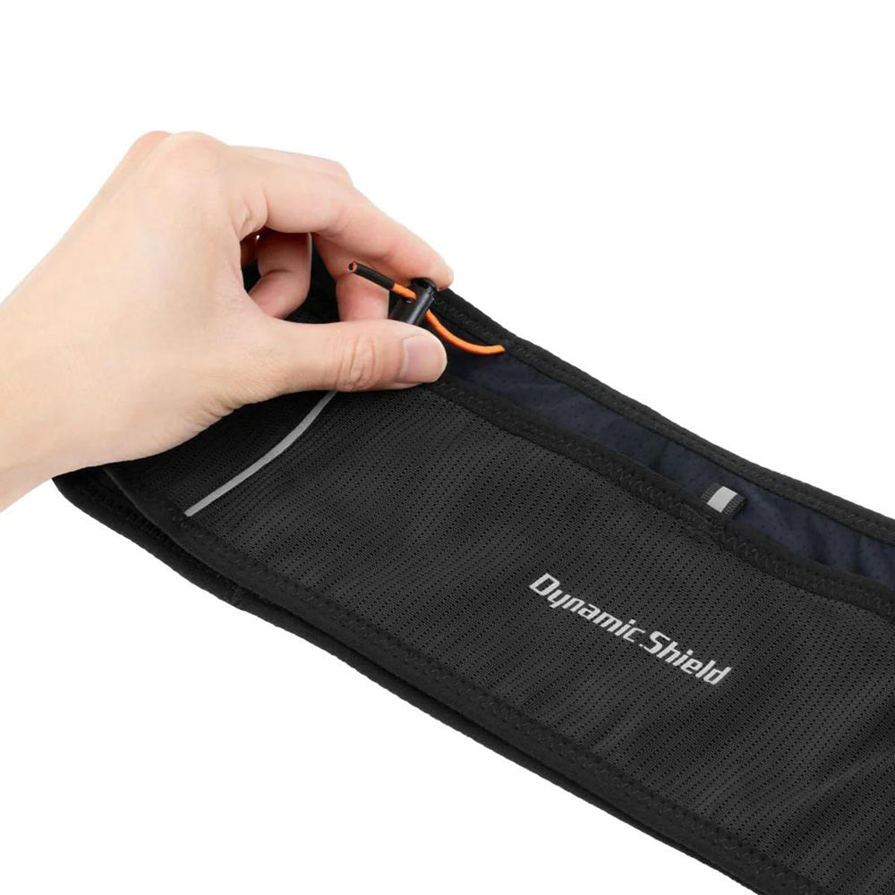 Ceinture de course Spigen Dynamic Shield A712, taille L, noire AMP11677