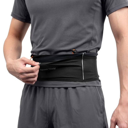 Ceinture de course Spigen Dynamic Shield A712, taille L, noire AMP11677