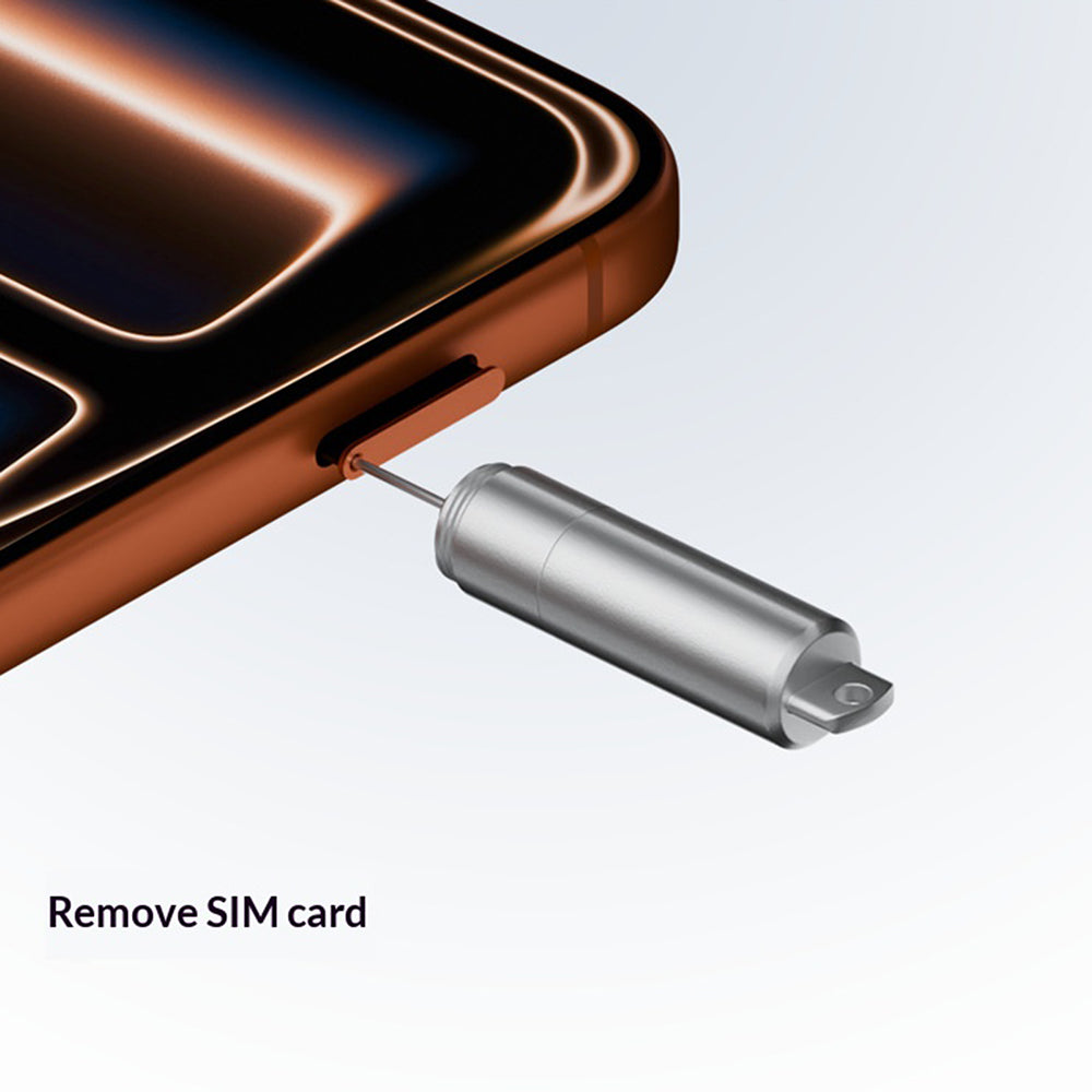 Clé SIM OEM CS-02, 3en1, Type Porte-clés, Gris