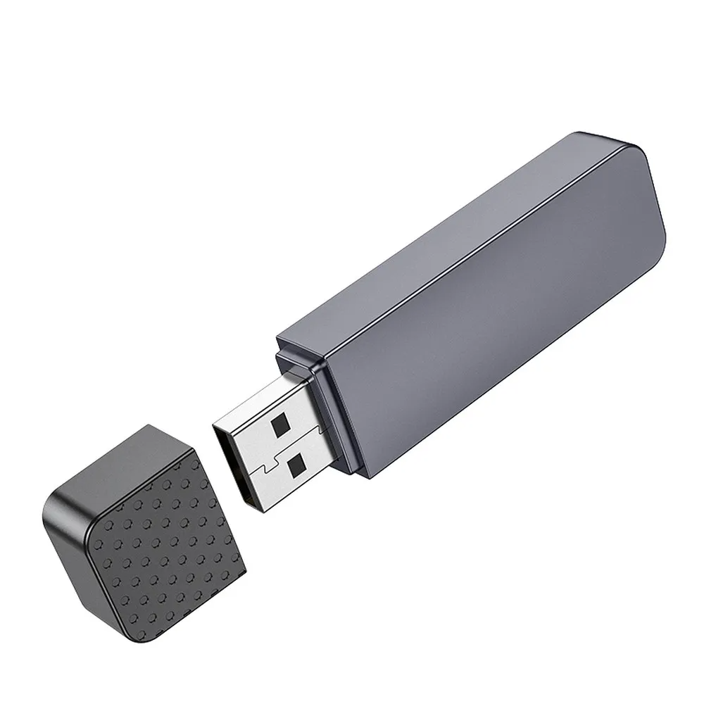 Lecteur de carte USB 3.0 HOCO HB45, SD - microSD, Gris