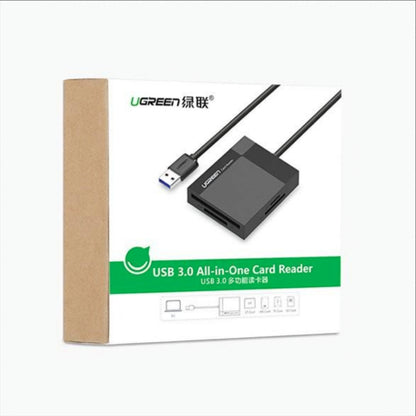 Lecteur de carte USB 3.0 UGREEN CR125, SD - microSD - CF - MS, Noir