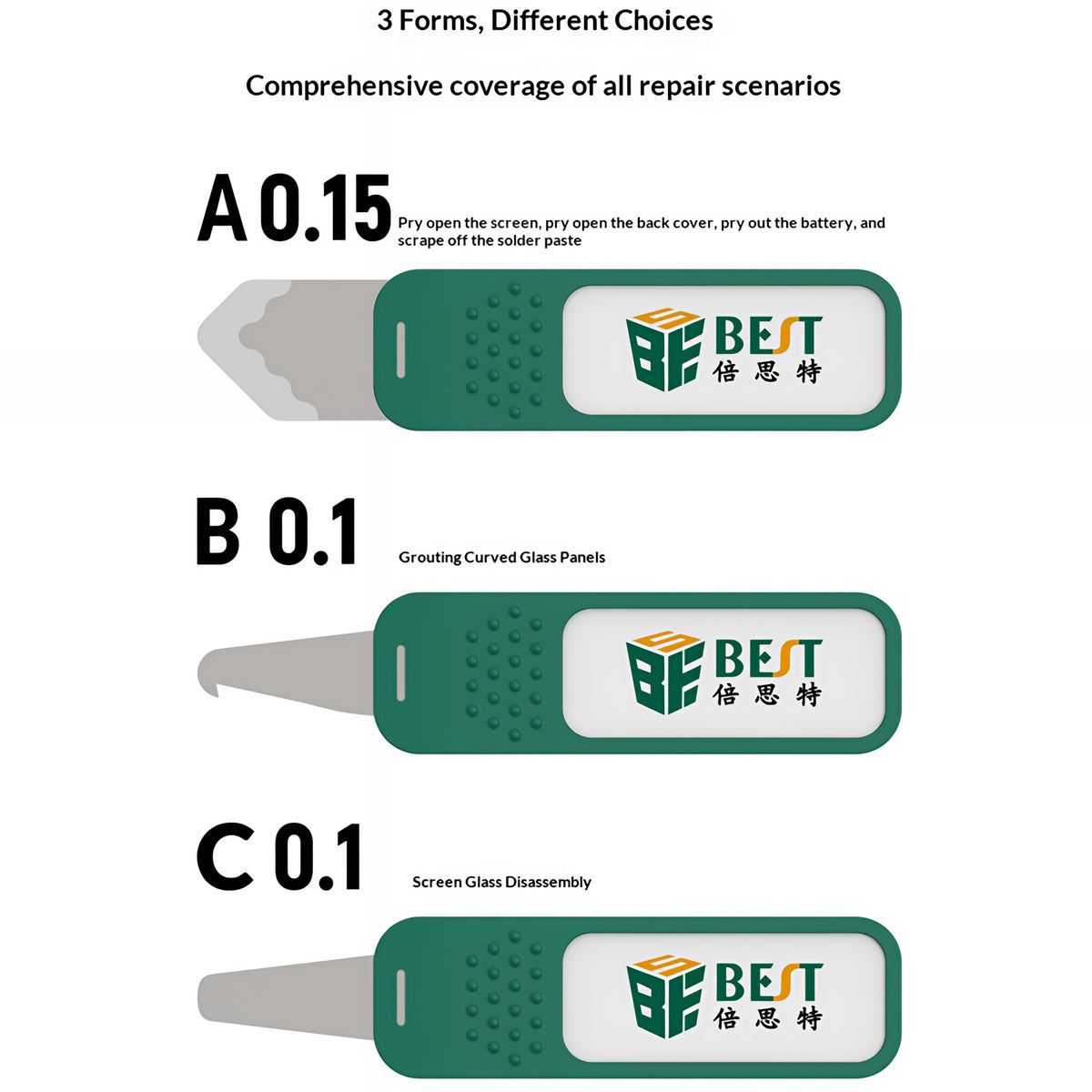 Clips Métallique Best BST-146, 3en1