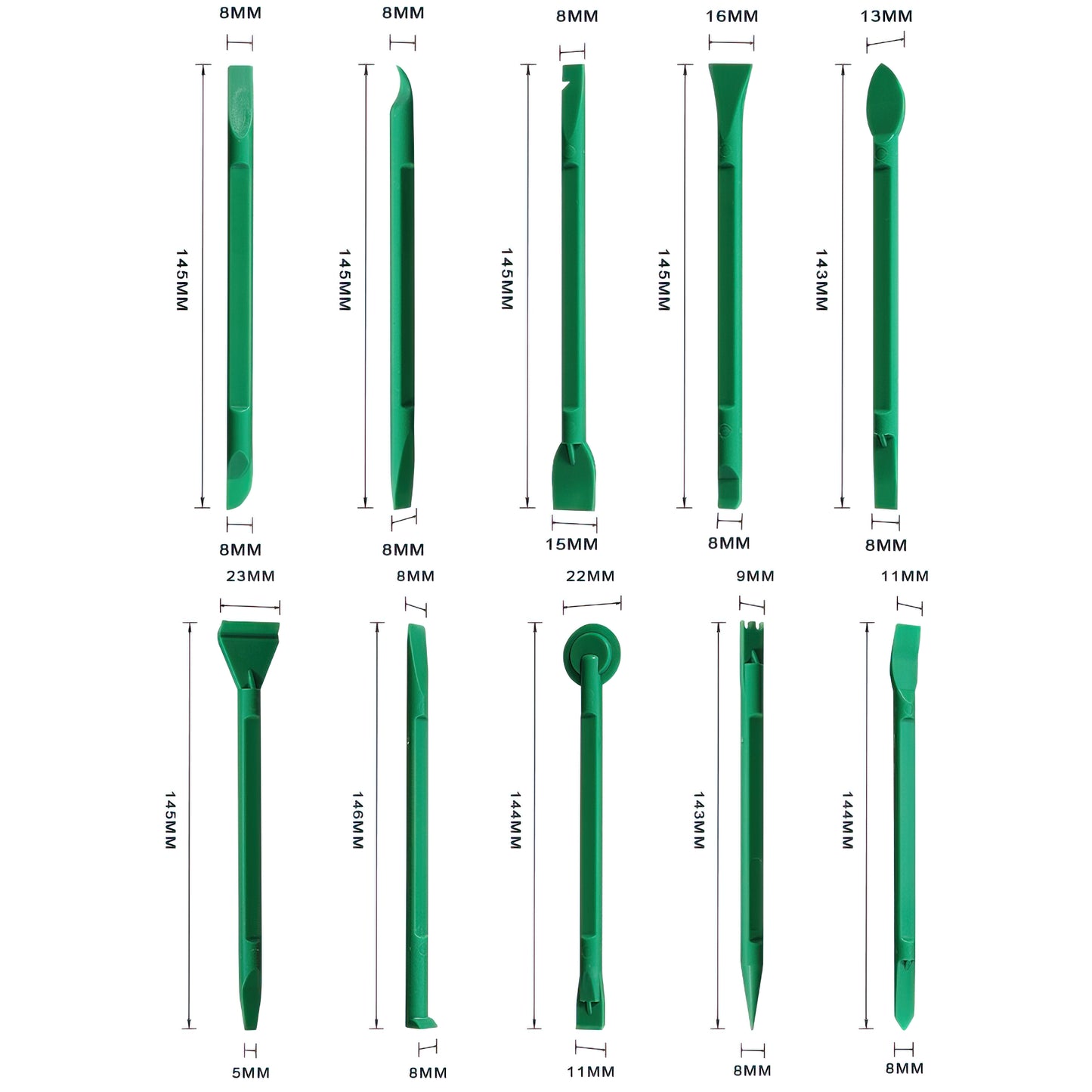 Clips Plastique Best BST-041, 10 en 1