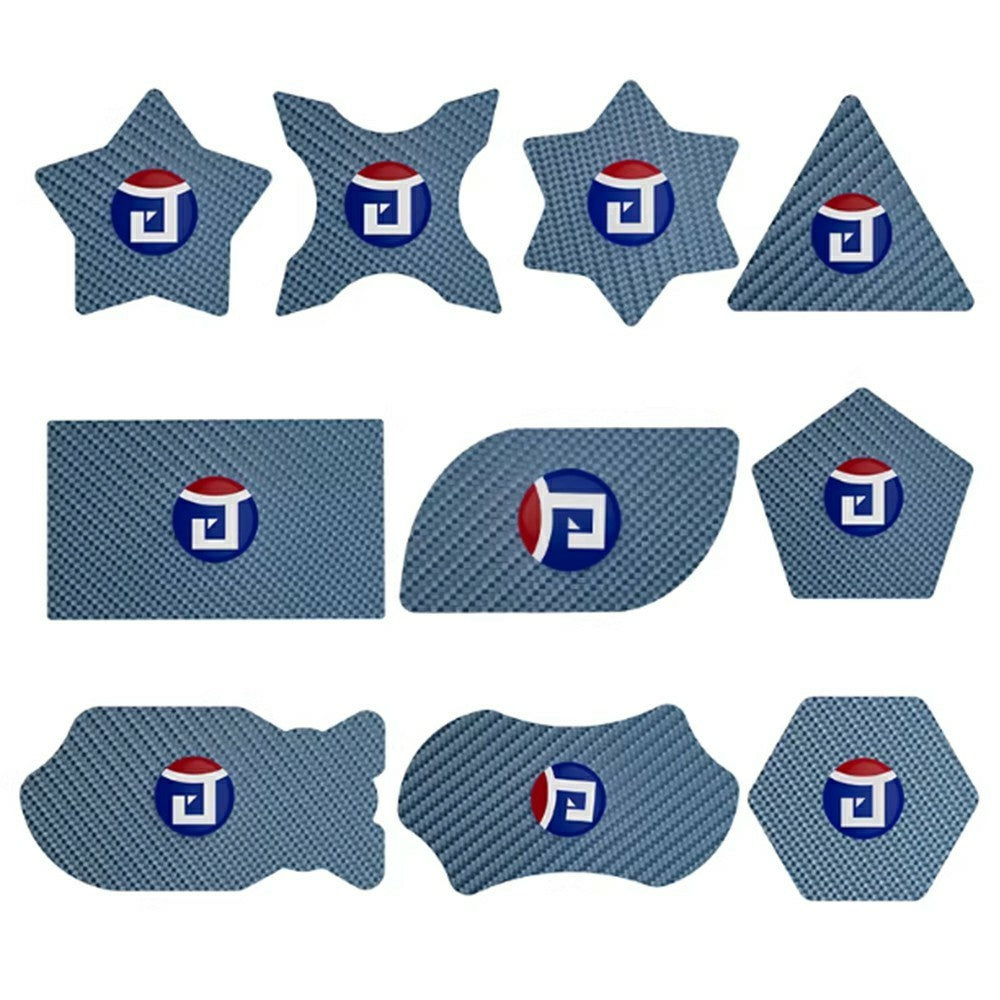 Clips en plastique JITONGXUE Fibre de carbone, 10 en 1