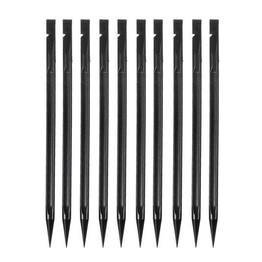 Clips en plastique OEM, lot de 10 pièces, noir