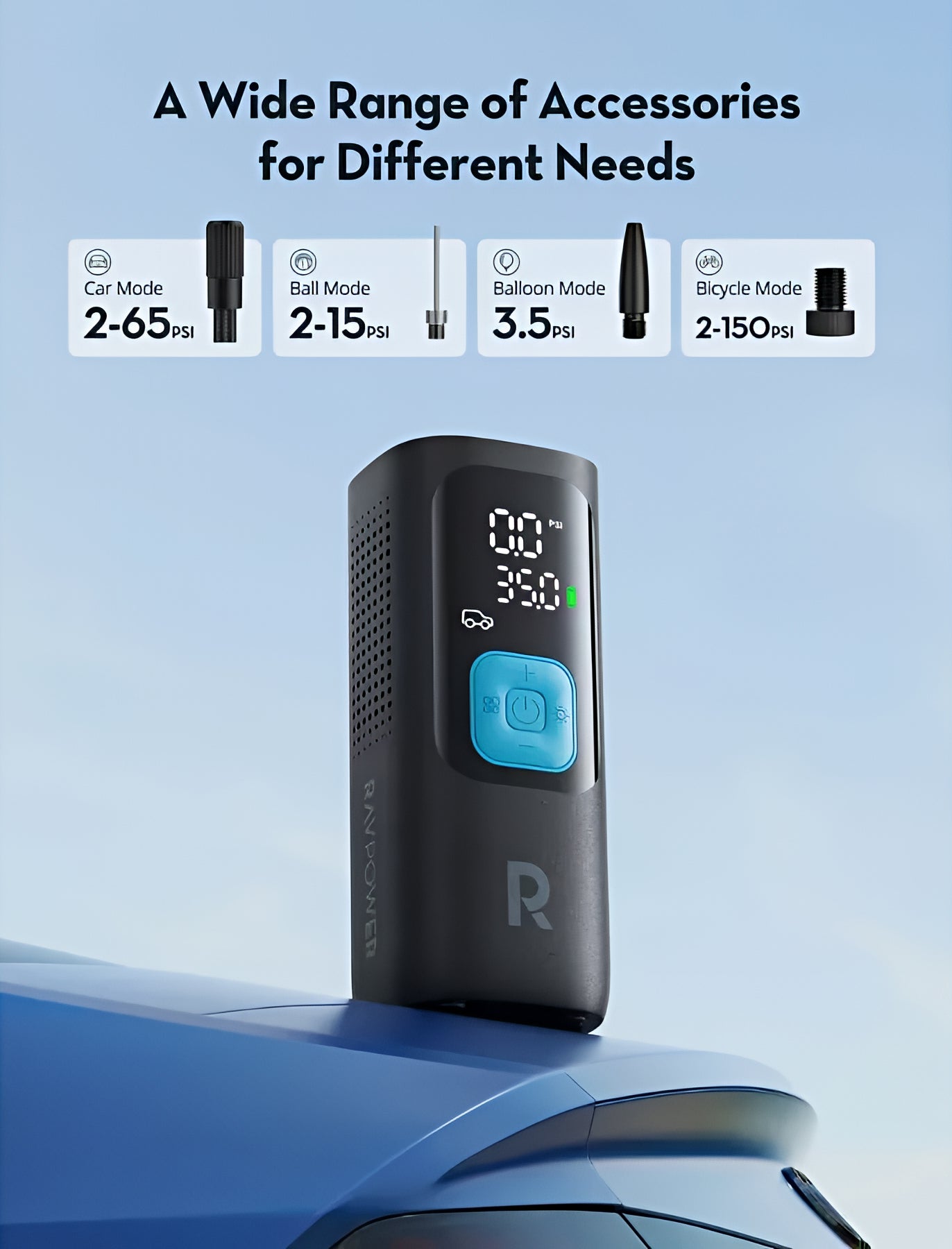 Compresseur Auto RavPower RP-PB1233