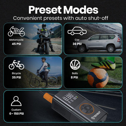 Compresseur Auto Techsuit GoInflate AI1