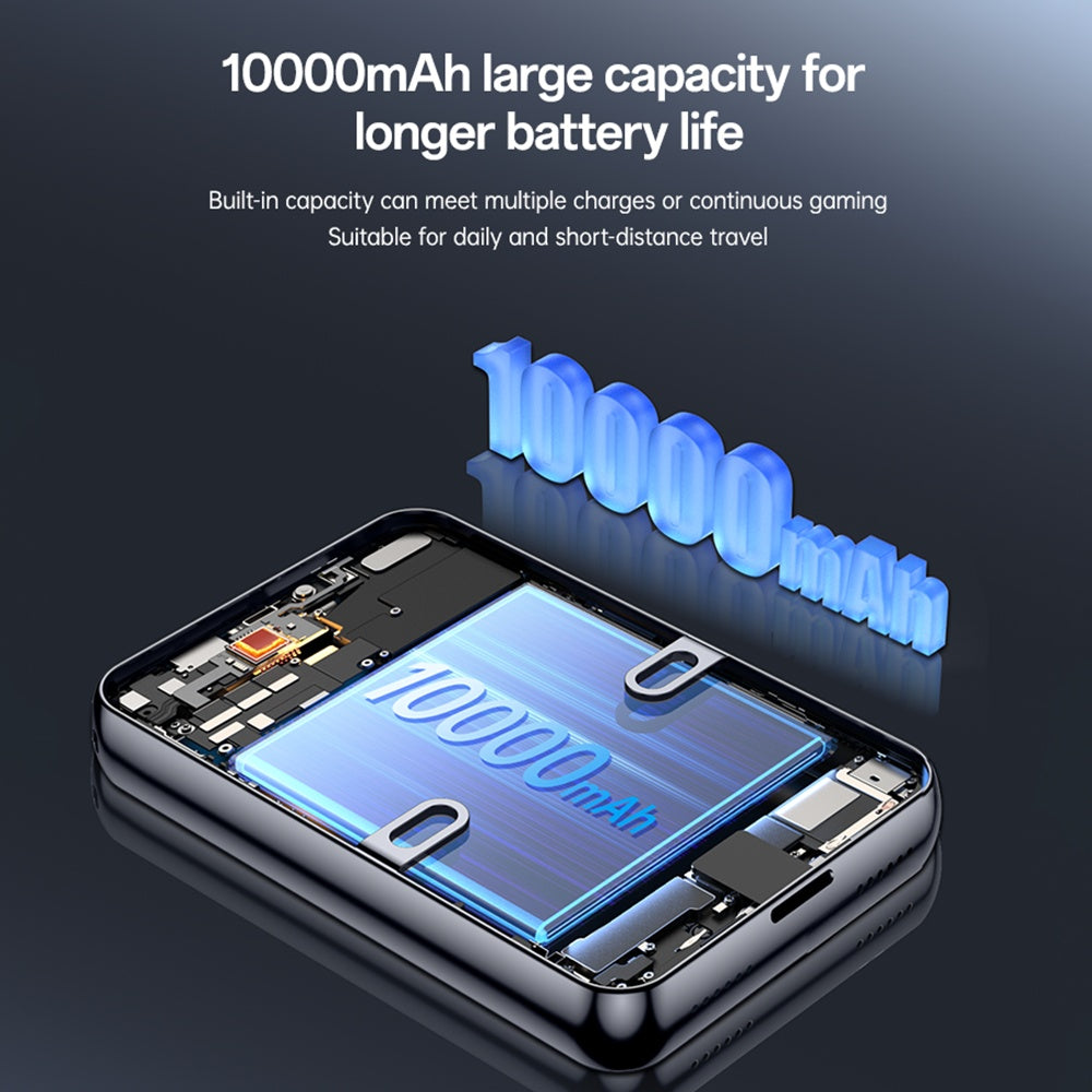 Console de jeu portable avec batterie externe Yesido YP87, noire