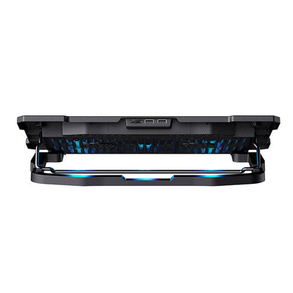 Refroidisseur HAVIT F2076, pour ordinateur portable max. 17 pouces, Noir, Reconditionné