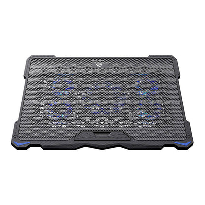 Refroidisseur HAVIT F2076, pour ordinateur portable max. 17 pouces, Noir, Reconditionné