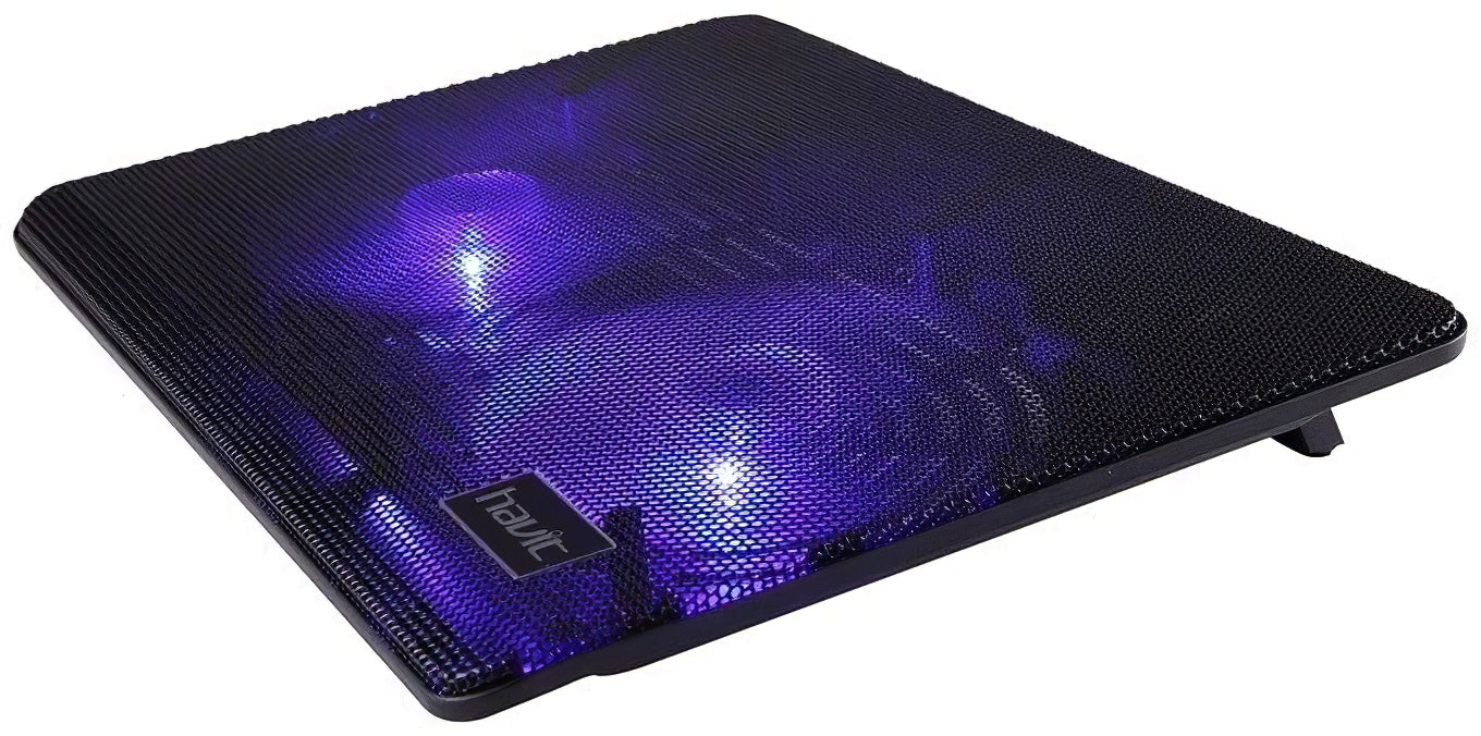 Refroidisseur HAVIT GameNote F2035 pour ordinateur portable 14 pouces - 15,6 pouces, Noir