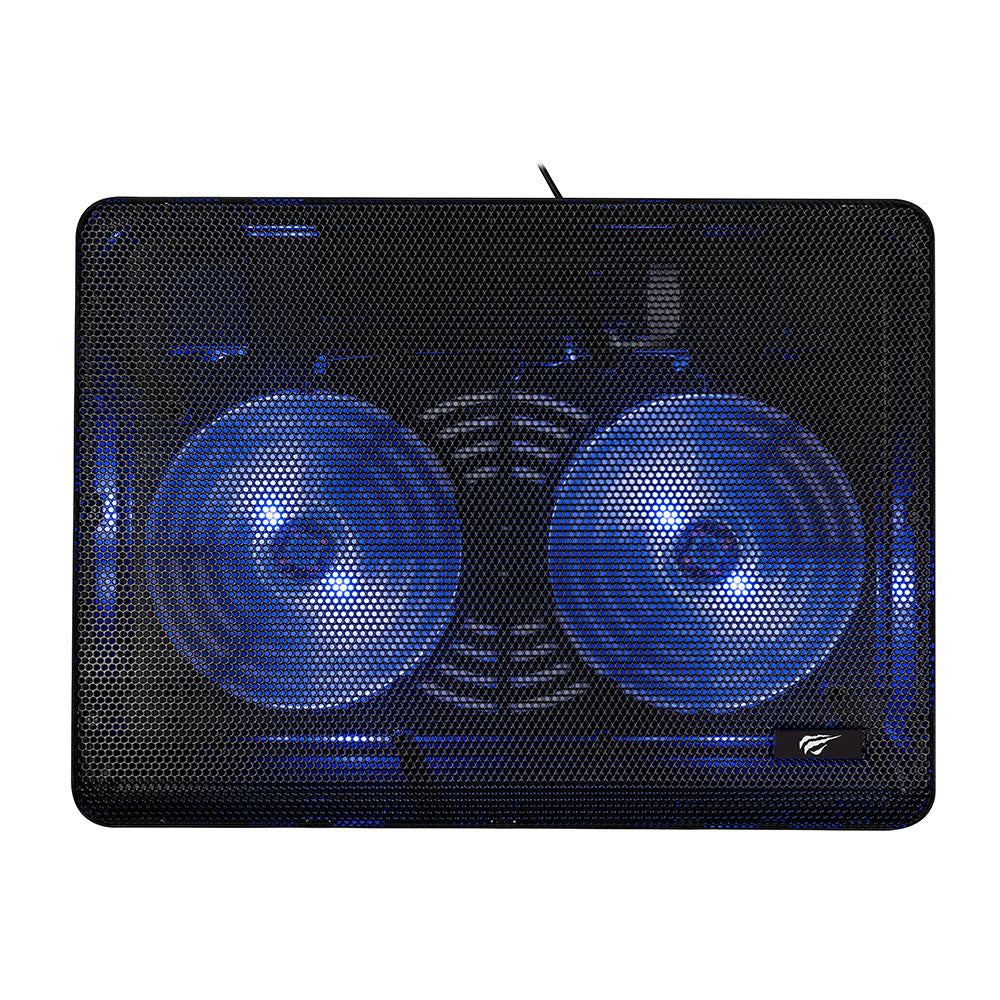 Refroidisseur HAVIT GameNote F2035 pour ordinateur portable 14 pouces - 15,6 pouces, Noir