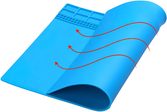 Tapis de service Relife RL-004A, 355mm x 250mm, Bleu